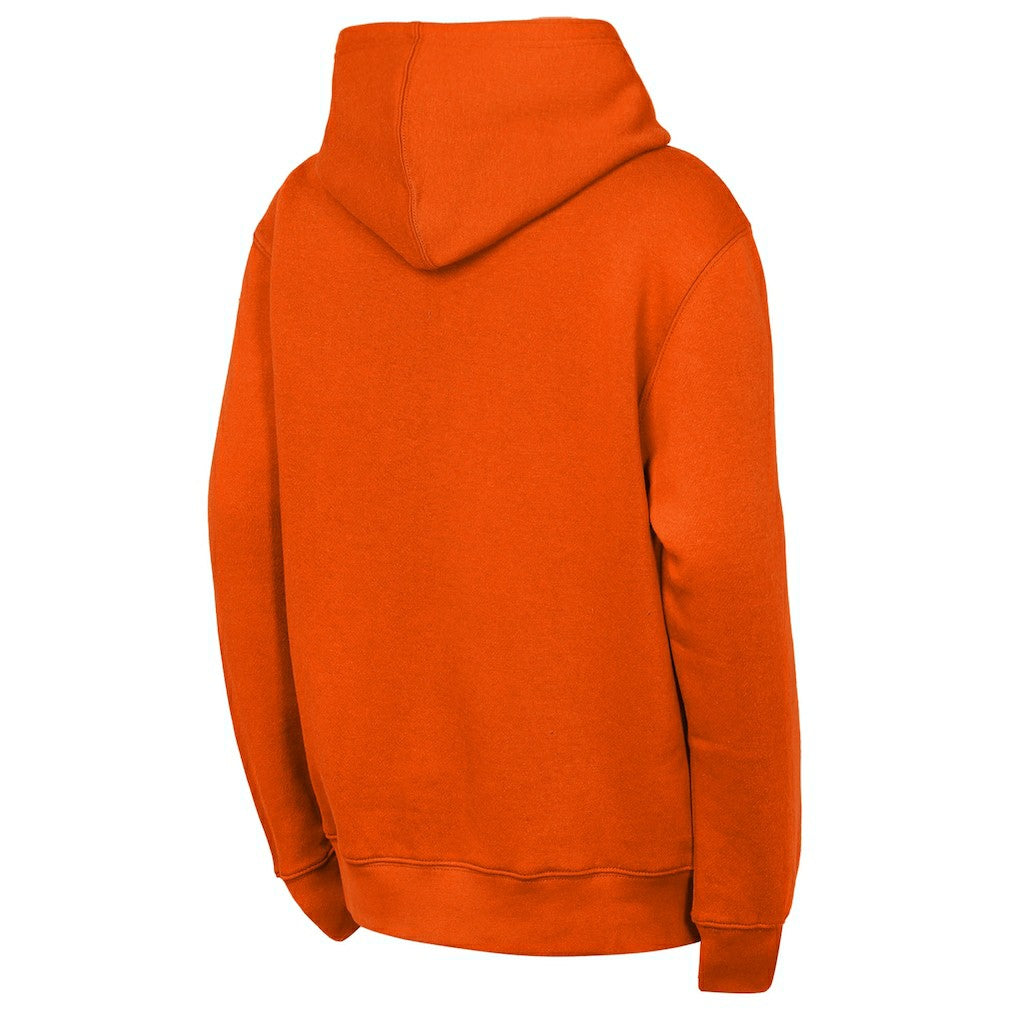 Denver Broncos Outerstuff Youth Back to Basics Hoodie - Orange Hoodies
