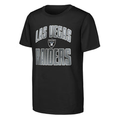 Las Vegas Raiders Outerstuff Youth Never Quit 2-Pack T-Shirt Set - Black T-shirts