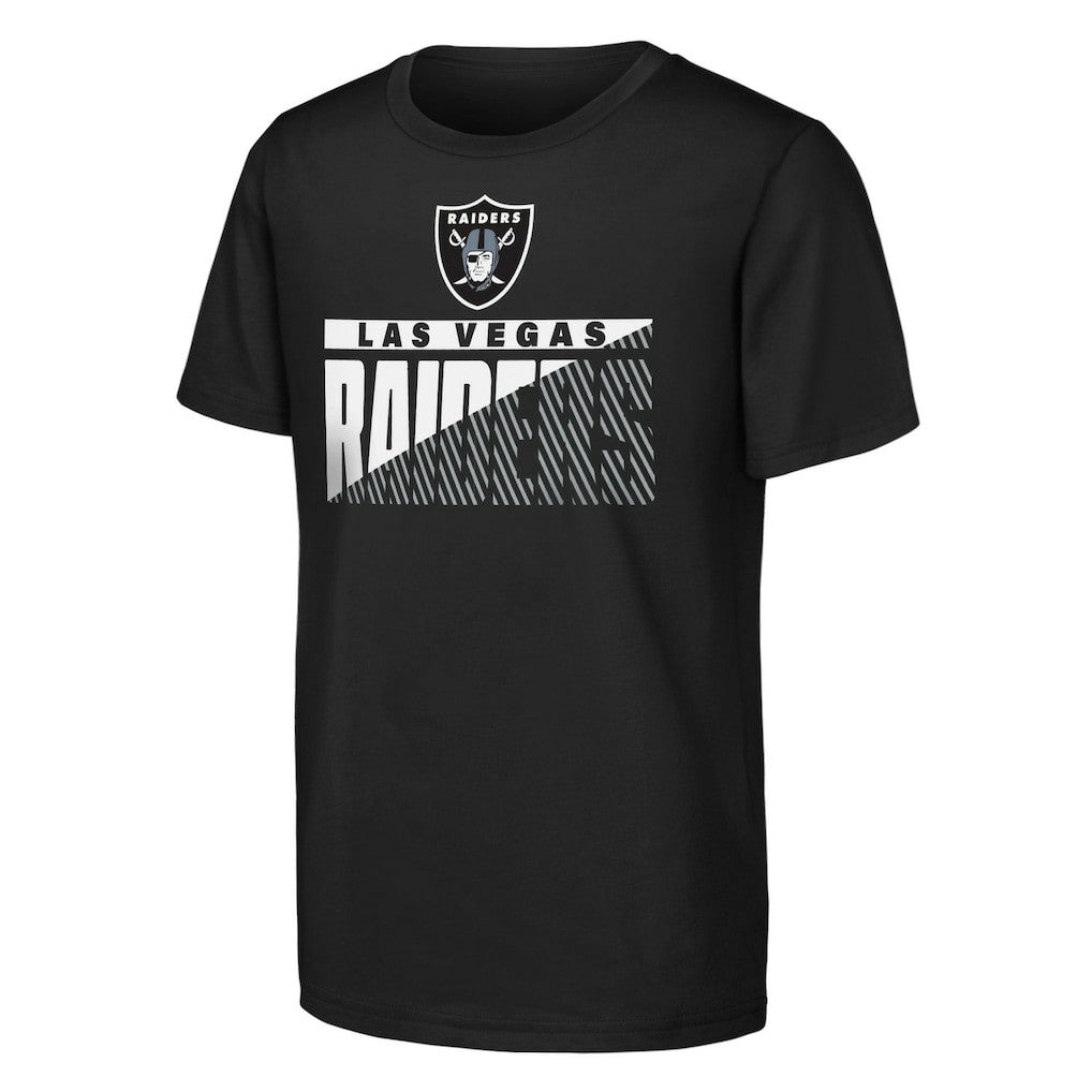 Las Vegas Raiders Outerstuff Youth Never Quit 2-Pack T-Shirt Set - Black T-shirts