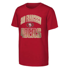 San Francisco 49ers Outerstuff Youth Never Quit 2-Pack T-Shirt Set - Scarlet T-shirts