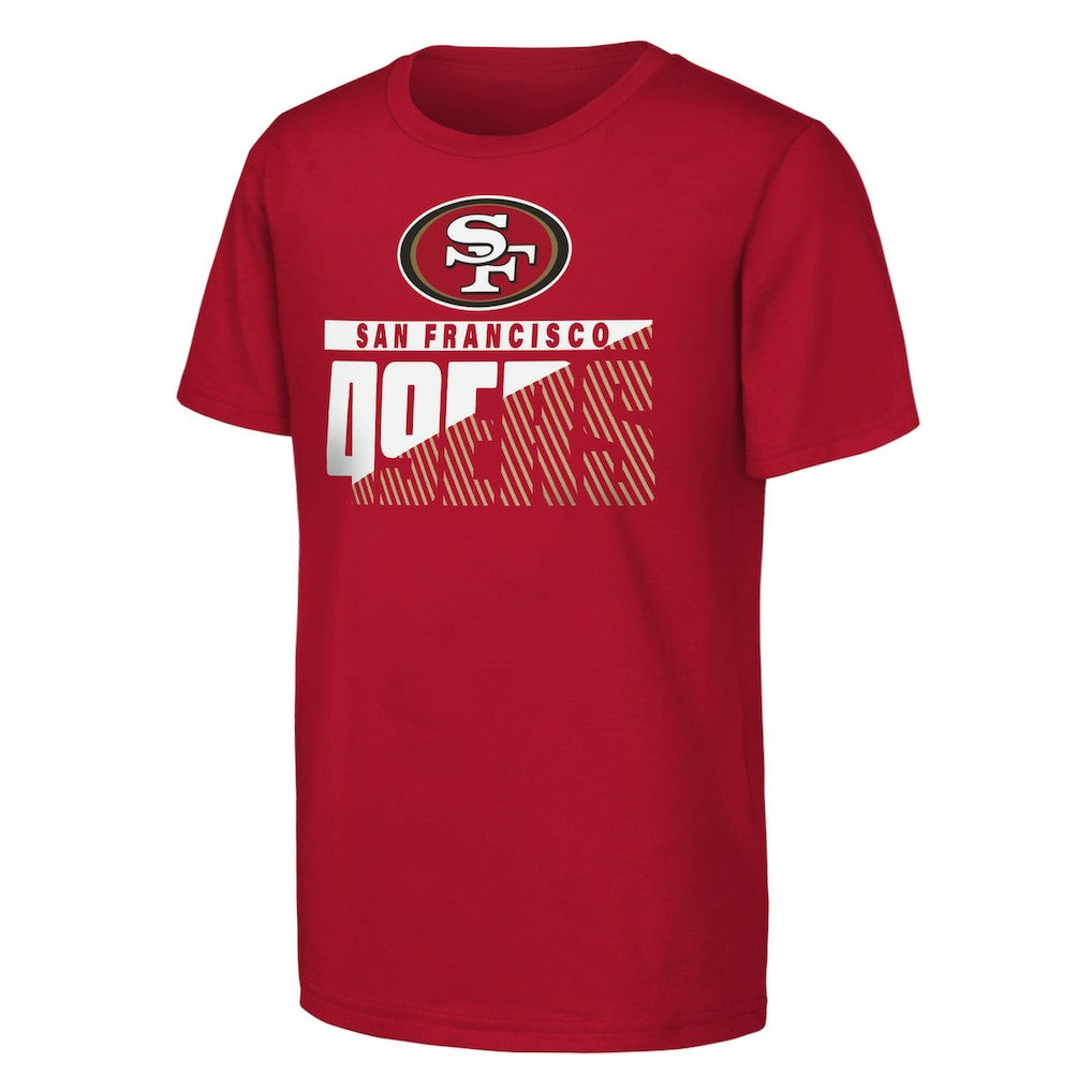 San Francisco 49ers Outerstuff Youth Never Quit 2-Pack T-Shirt Set - Scarlet T-shirts
