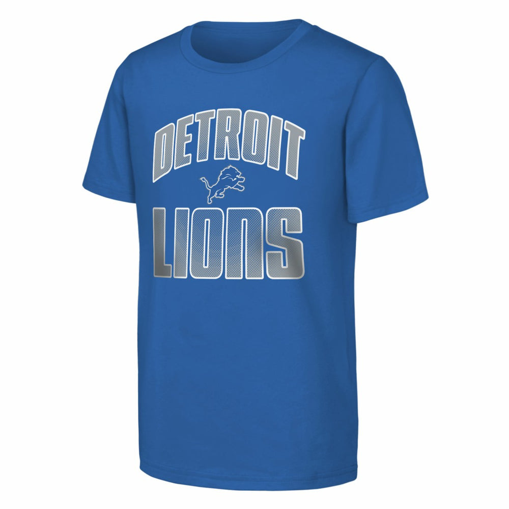 Detroit Lions Outerstuff Youth Never Quit 2-Pack T-Shirt Set - Blue T-shirts