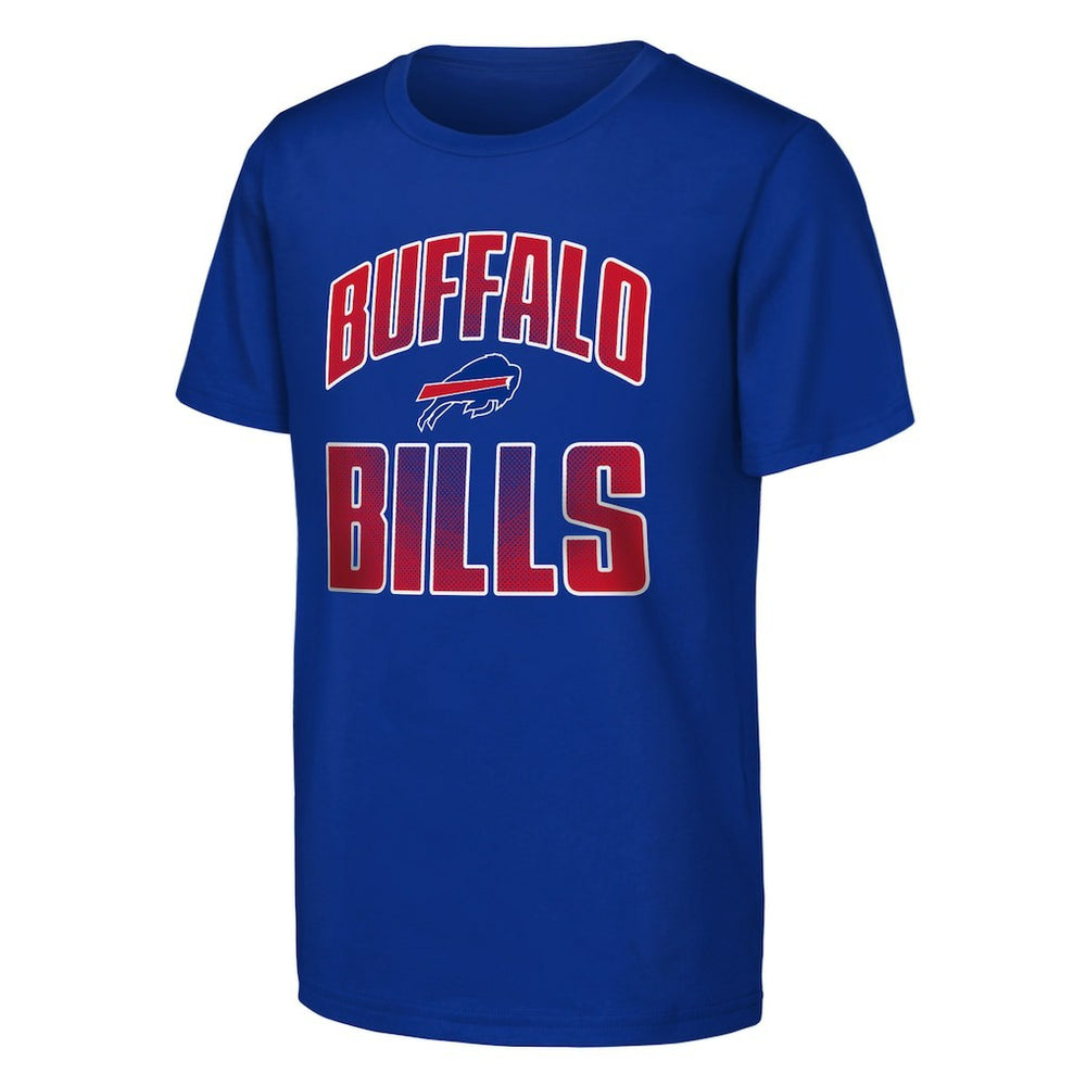 Buffalo Bills Outerstuff Youth Never Quit 2-Pack T-Shirt Set - Royal T-shirts