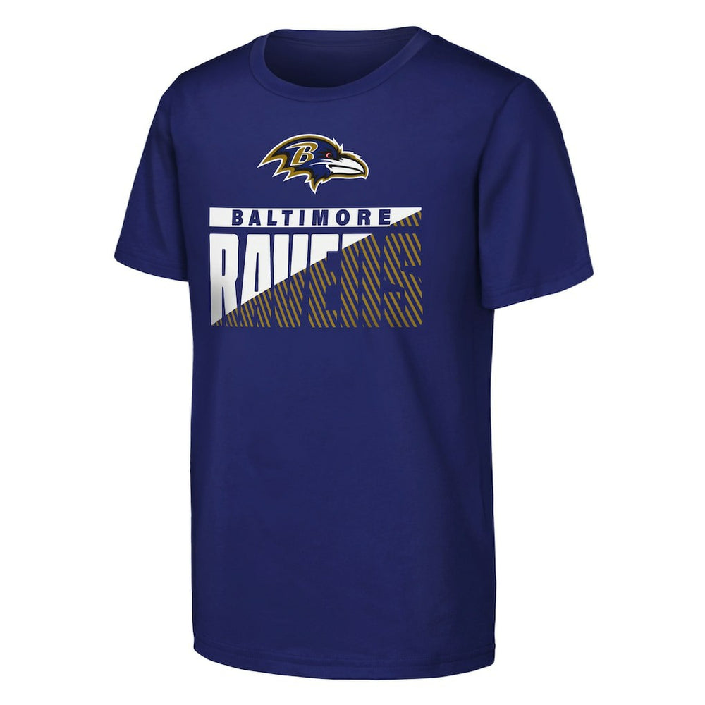 Baltimore Ravens Outerstuff Youth Never Quit 2-Pack T-Shirt Set - Purple T-shirts
