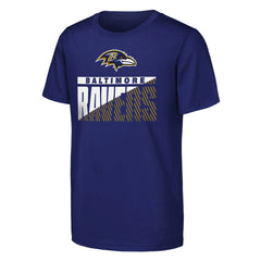 Baltimore Ravens Outerstuff Youth Never Quit 2-Pack T-Shirt Set - Purple T-shirts
