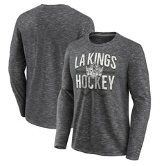Los Angeles Kings Fanatics Logo Long Sleeve T-Shirt - Charcoal | US 202890533