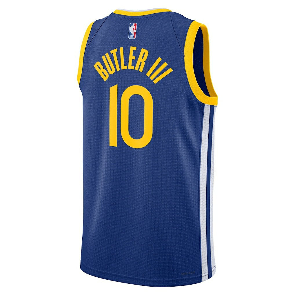Jimmy Butler III Golden State Warriors Male Swingman Player Jersey Icon Editi- Royal - Nike