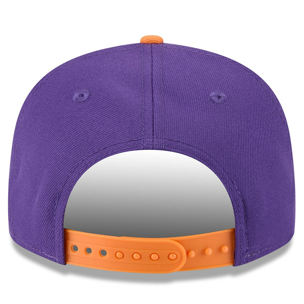 Dallas Cowboys New Era Youth Nickelodeon Slime 9FIFTY Snapback Hat - Purple/Orange Hats