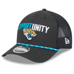 Jacksonville Jaguars New Era 2025 Inspire Change 9FORTY M-Crown Adjustable Hat - Black Hats
