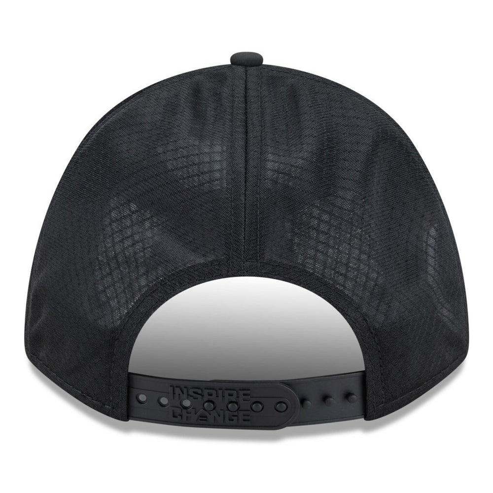 Las Vegas Raiders New Era 2025 Inspire Change 9FORTY M-Crown Adjustable Hat - Black Hats