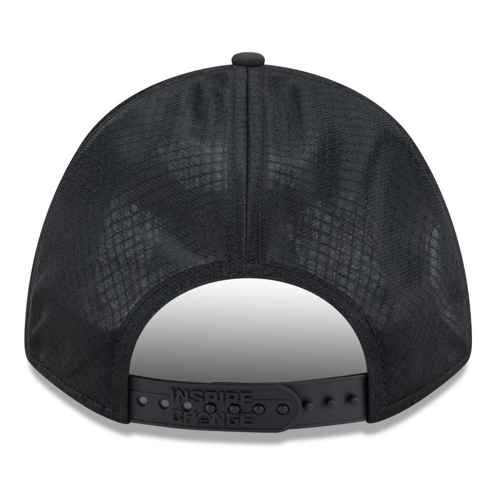 Miami Dolphins New Era 2025 Inspire Change 9FORTY M-Crown Adjustable Hat - Black Hats