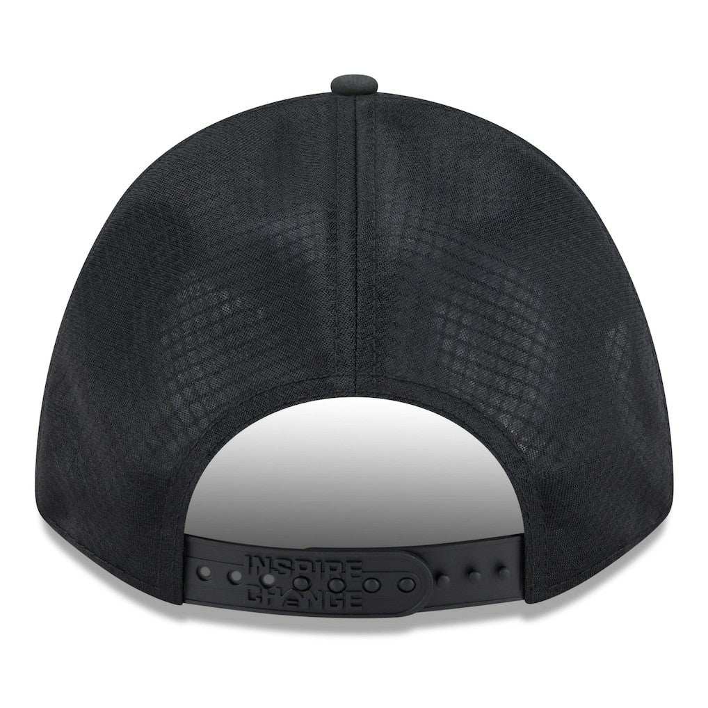 Seattle Seahawks New Era 2025 Inspire Change 9FORTY M-Crown Adjustable Hat - Black Hats