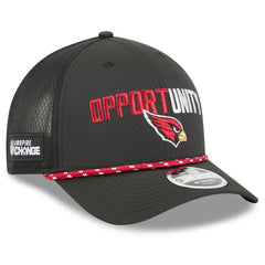 Arizona Cardinals New Era 2025 Inspire Change 9FORTY M-Crown Adjustable Hat - Black Hats