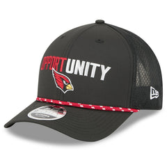 Arizona Cardinals New Era 2025 Inspire Change 9FORTY M-Crown Adjustable Hat - Black Hats