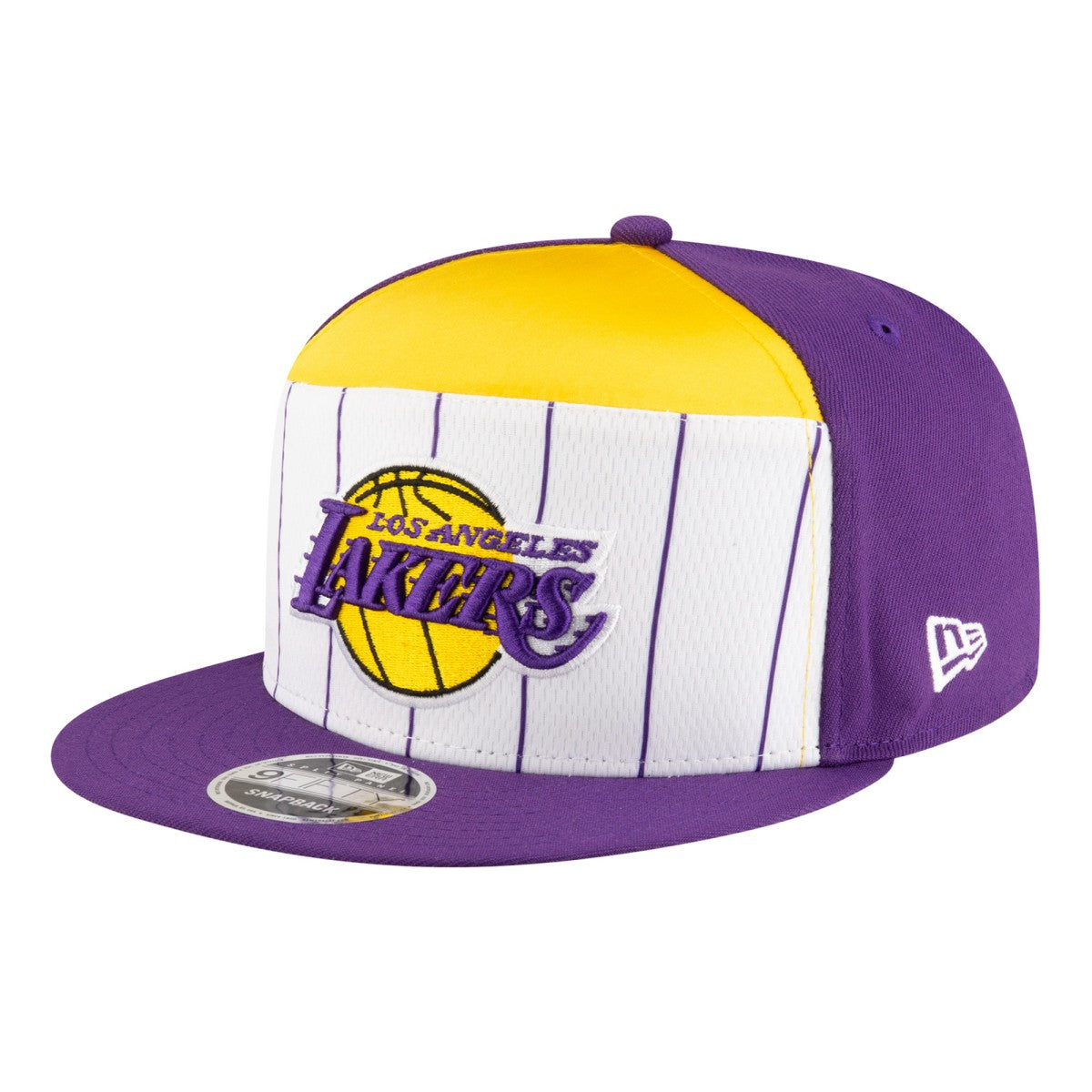 Los Angeles Lakers Youth 2025 NBA Tip Off Split Panel 9FIFTY Snapback Hat White/Purple - New Era outlet