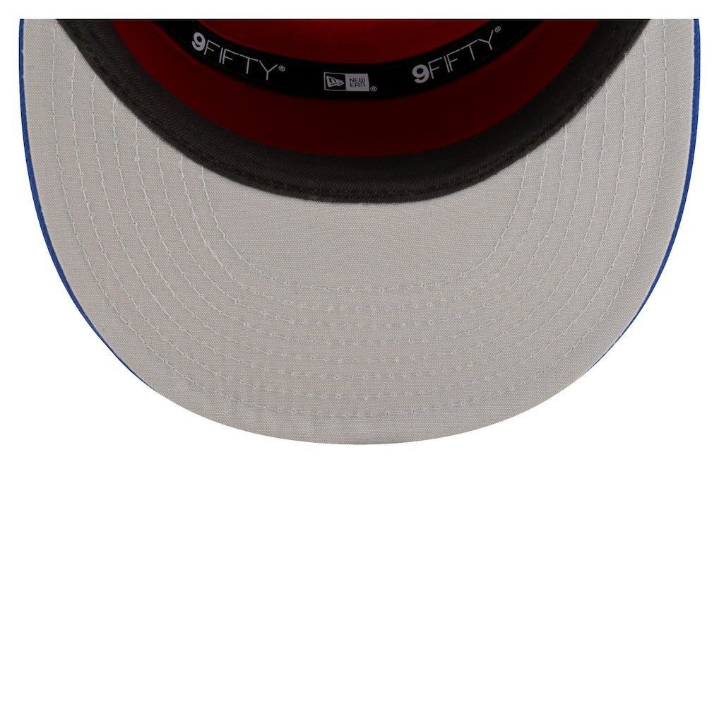 Philadelphia 76ers Youth 2025 NBA Tip Off Split Panel 9FIFTY Snapback Hat White/Blue - New Era