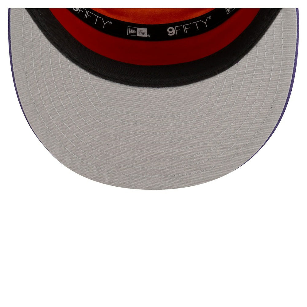 Phoenix Suns Youth 2025 NBA Tip Off Split Panel 9FIFTY Snapback Hat White/Purple - New Era