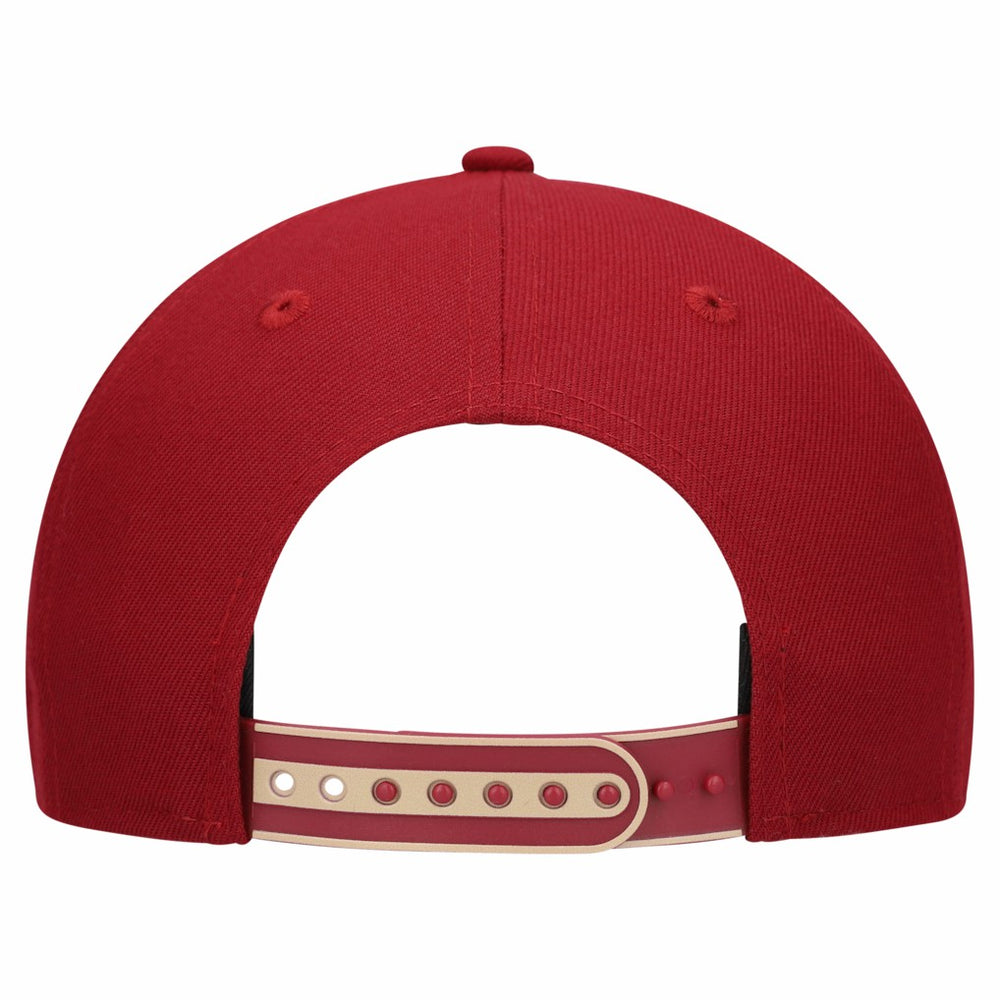 Cleveland Cavaliers Youth 2025 NBA Tip Off Split Panel 9FIFTY Snapback Hat White/Wine - New Era
