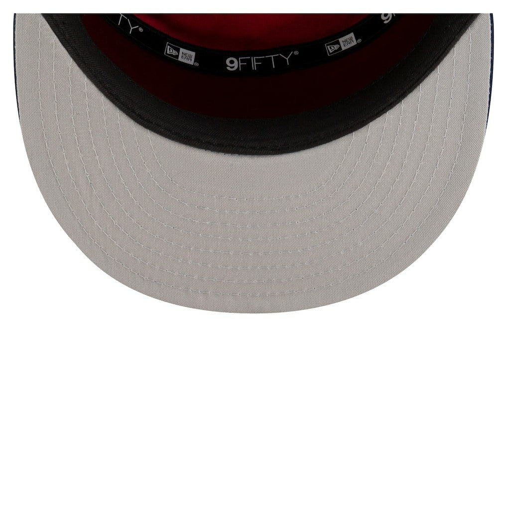 Denver Nuggets Youth 2025 NBA Tip Off Split Panel 9FIFTY Snapback Hat White/Navy - New Era