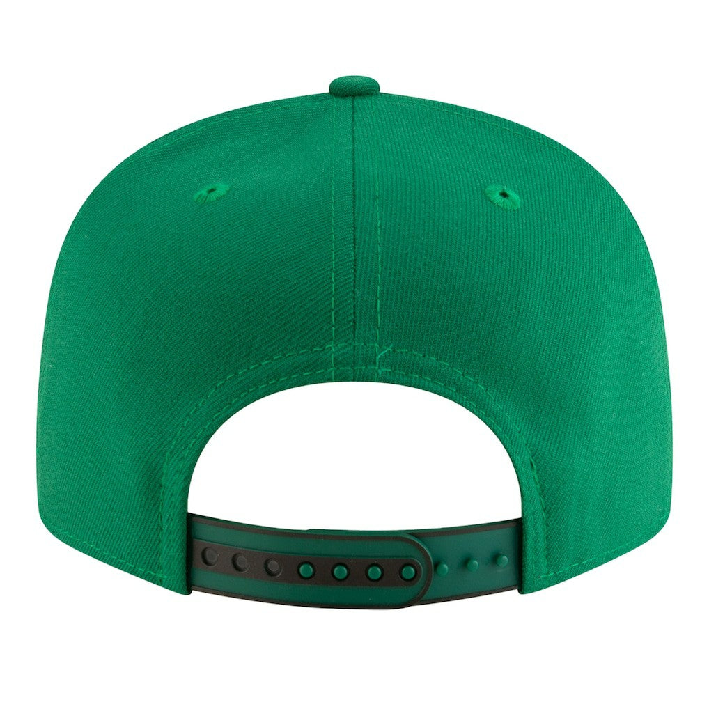 Boston Celtics Youth 2025 NBA Tip Off Split Panel 9FIFTY Snapback Hat White/Kelly Green - New Era