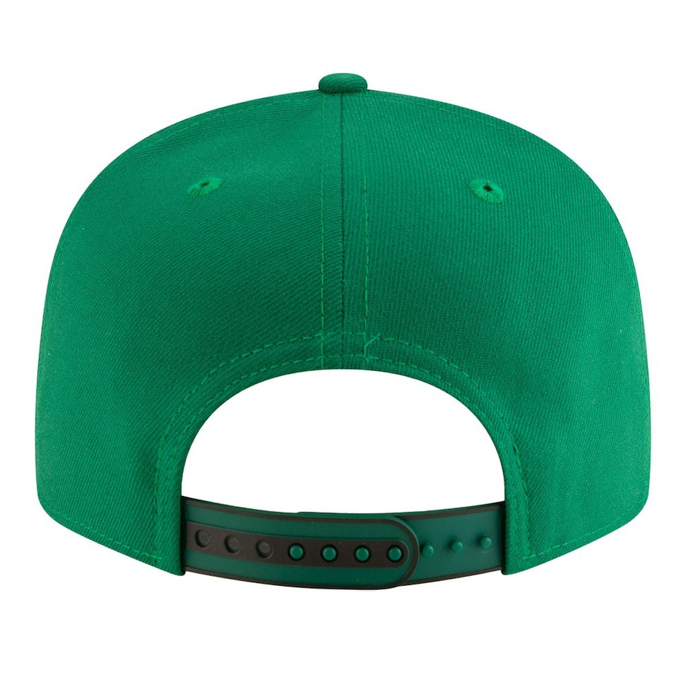 Boston Celtics Youth 2025 NBA Tip Off Split Panel 9FIFTY Snapback Hat White/Kelly Green - New Era