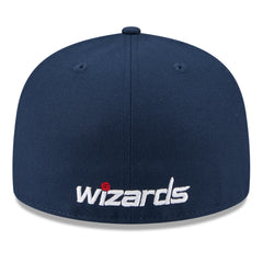 Washington Wizards 2025 NBA Tip Off Split Panel 59FIFTY Fitted Hat White/Navy - New Era
