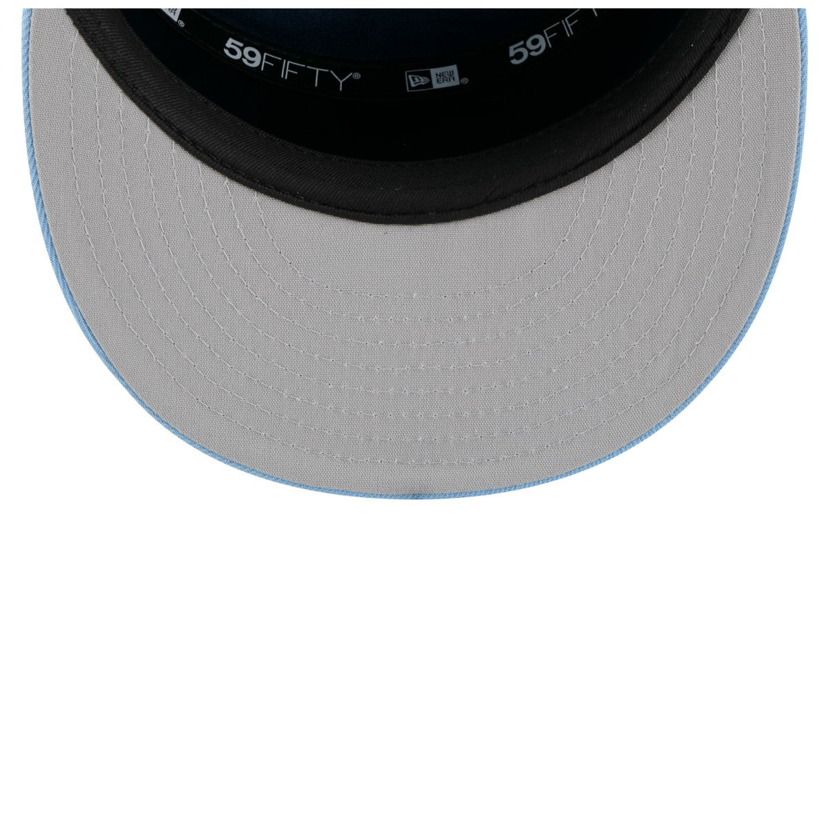 Memphis Grizzlies 2025 NBA Tip Off Split Panel 59FIFTY Fitted Hat White/Light Blue - New Era
