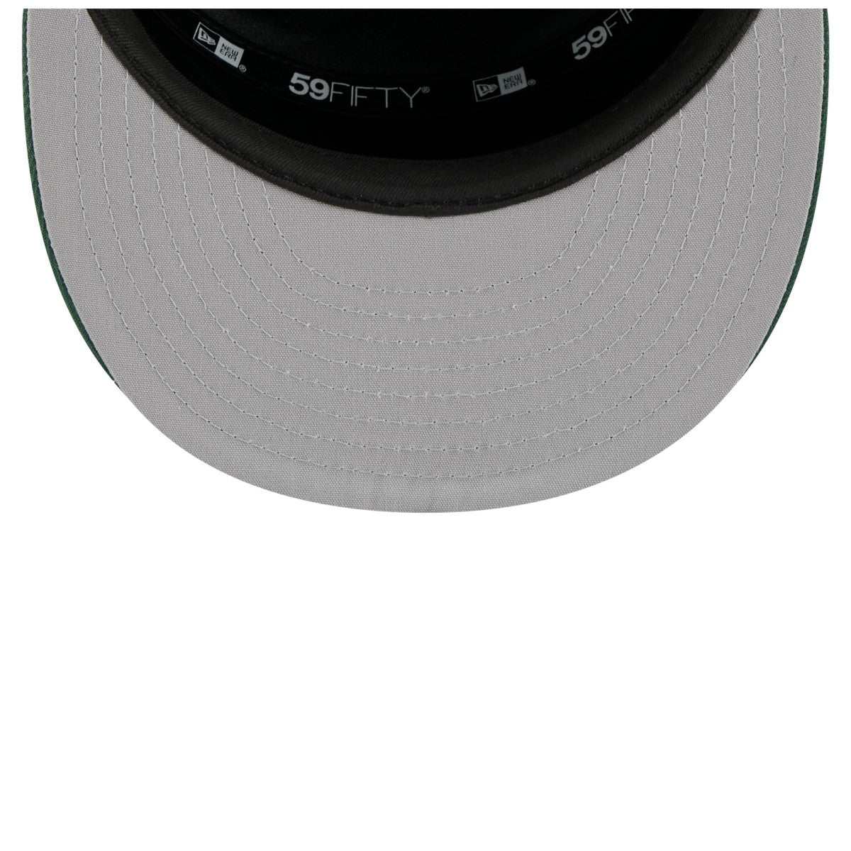 Milwaukee Bucks 2025 NBA Tip Off Split Panel 59FIFTY Fitted Hat White/Hunter Green - New Era