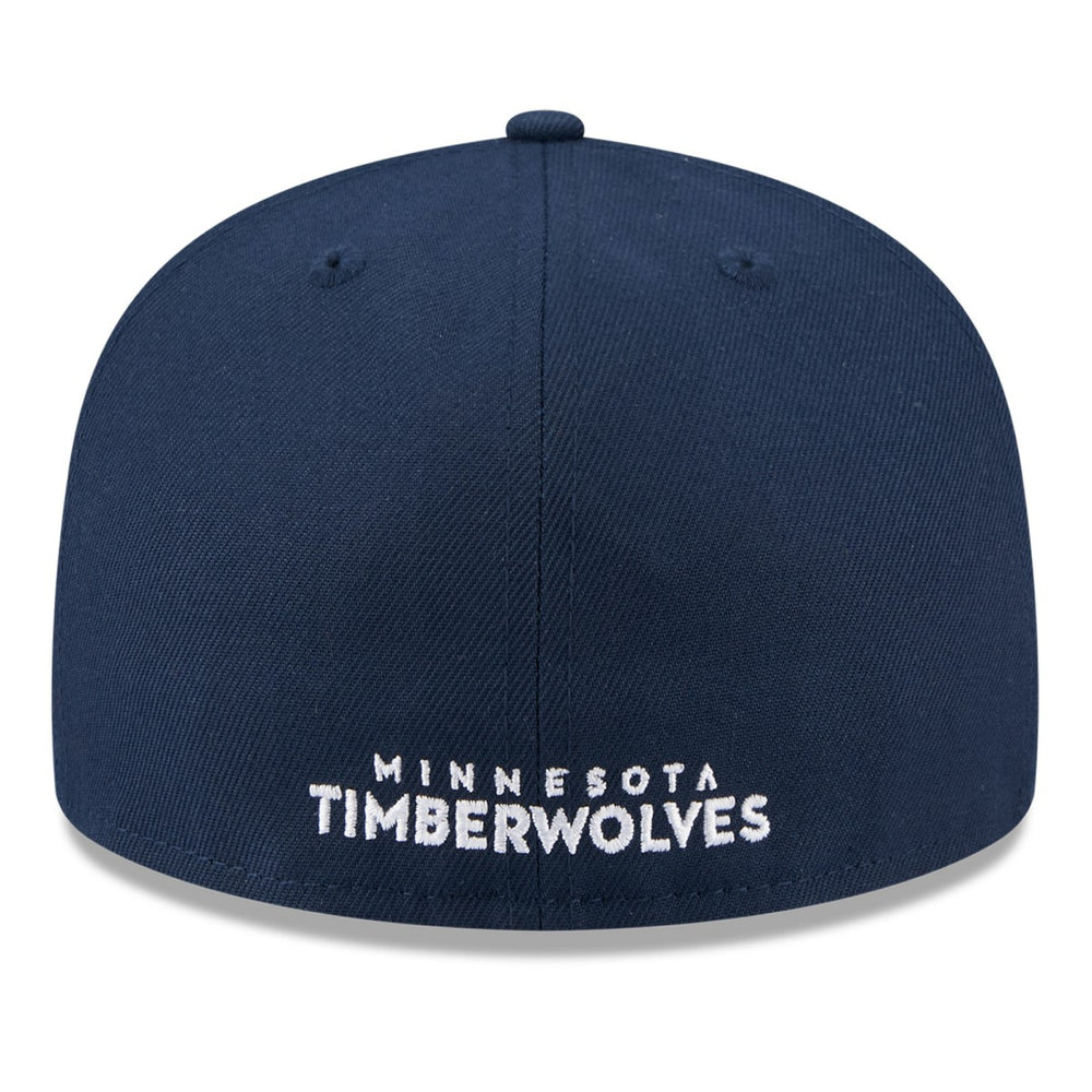 Minnesota Timberwolves 2025 NBA Tip Off Split Panel 59FIFTY Fitted Hat White/Navy - New Era