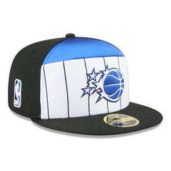 Orlando Magic 2025 NBA Tip Off Split Panel 59FIFTY Fitted Hat White/Black - New Era
