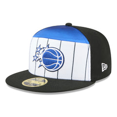 Orlando Magic 2025 NBA Tip Off Split Panel 59FIFTY Fitted Hat White/Black - New Era