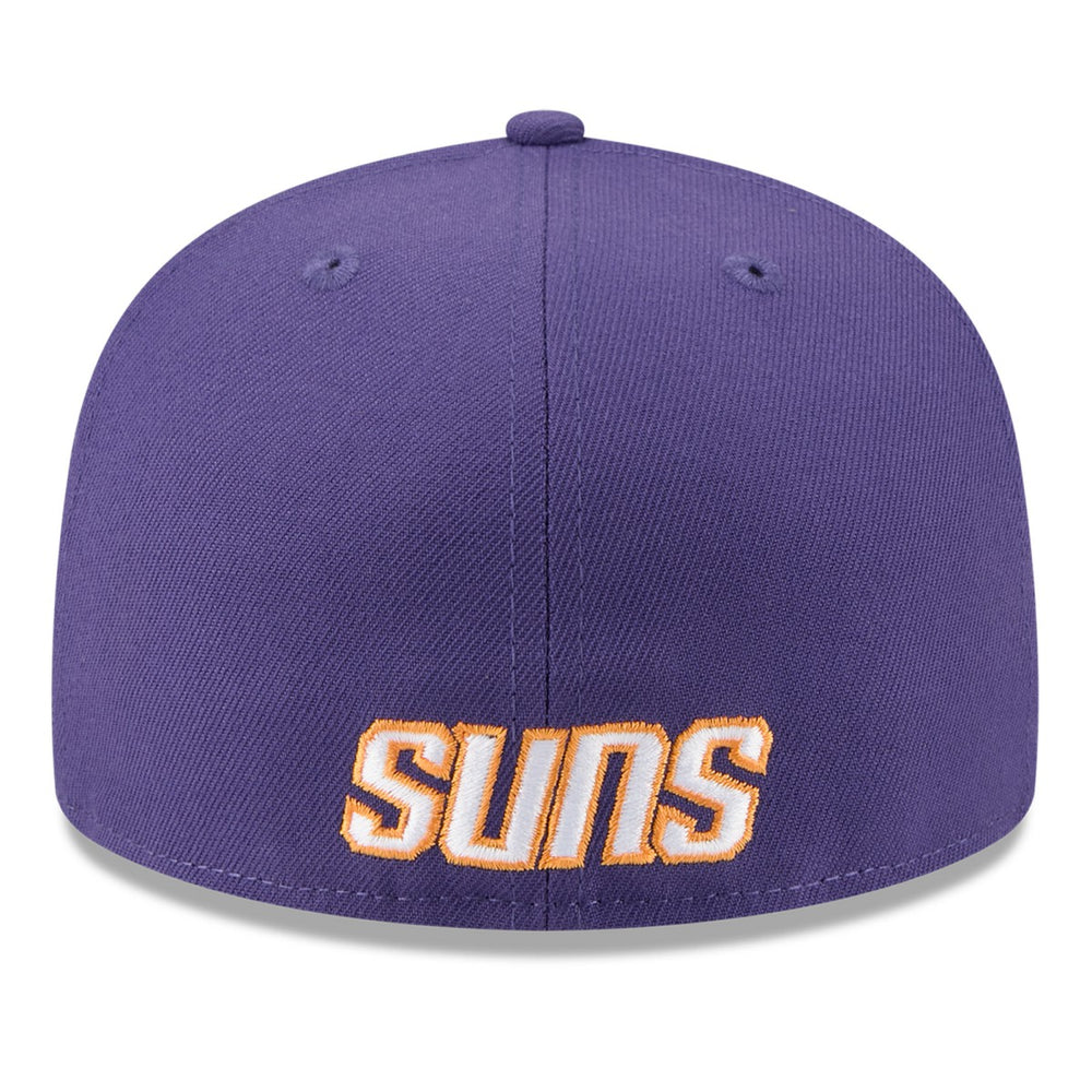 Phoenix Suns 2025 NBA Tip Off Split Panel 59FIFTY Fitted Hat White/Purple - New Era