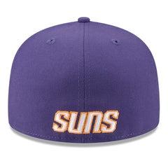 Phoenix Suns 2025 NBA Tip Off Split Panel 59FIFTY Fitted Hat White/Purple - New Era