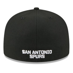 San Antonio Spurs 2025 NBA Tip Off Split Panel 59FIFTY Fitted Hat White/Black - New Era