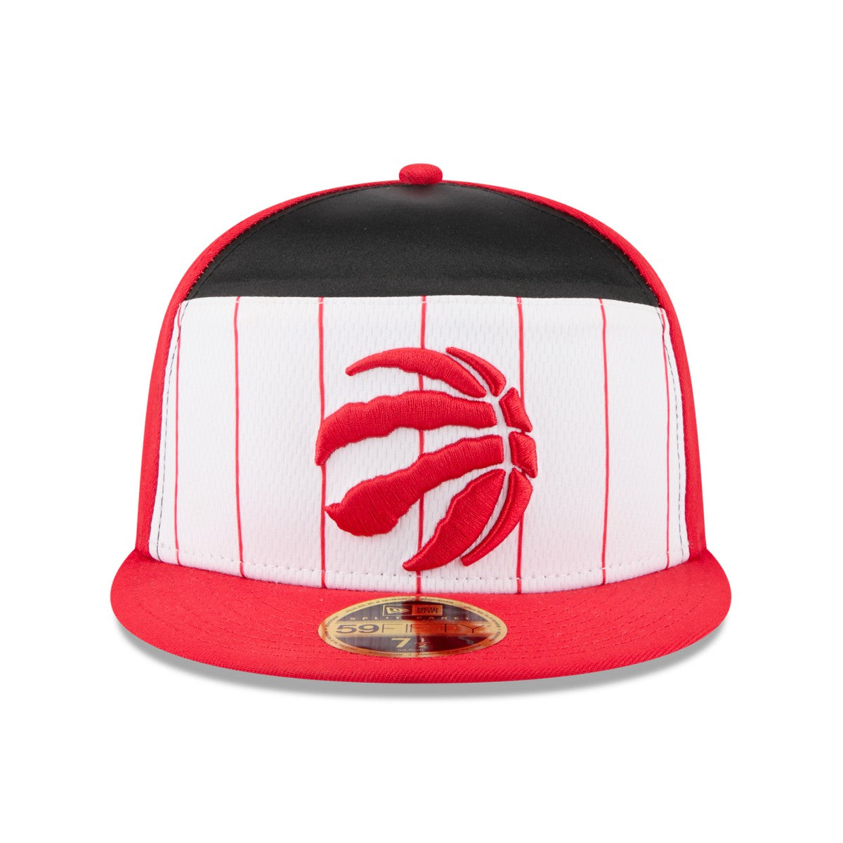 Toronto Raptors 2025 NBA Tip Off Split Panel 59FIFTY Fitted Hat White/Red - New Era