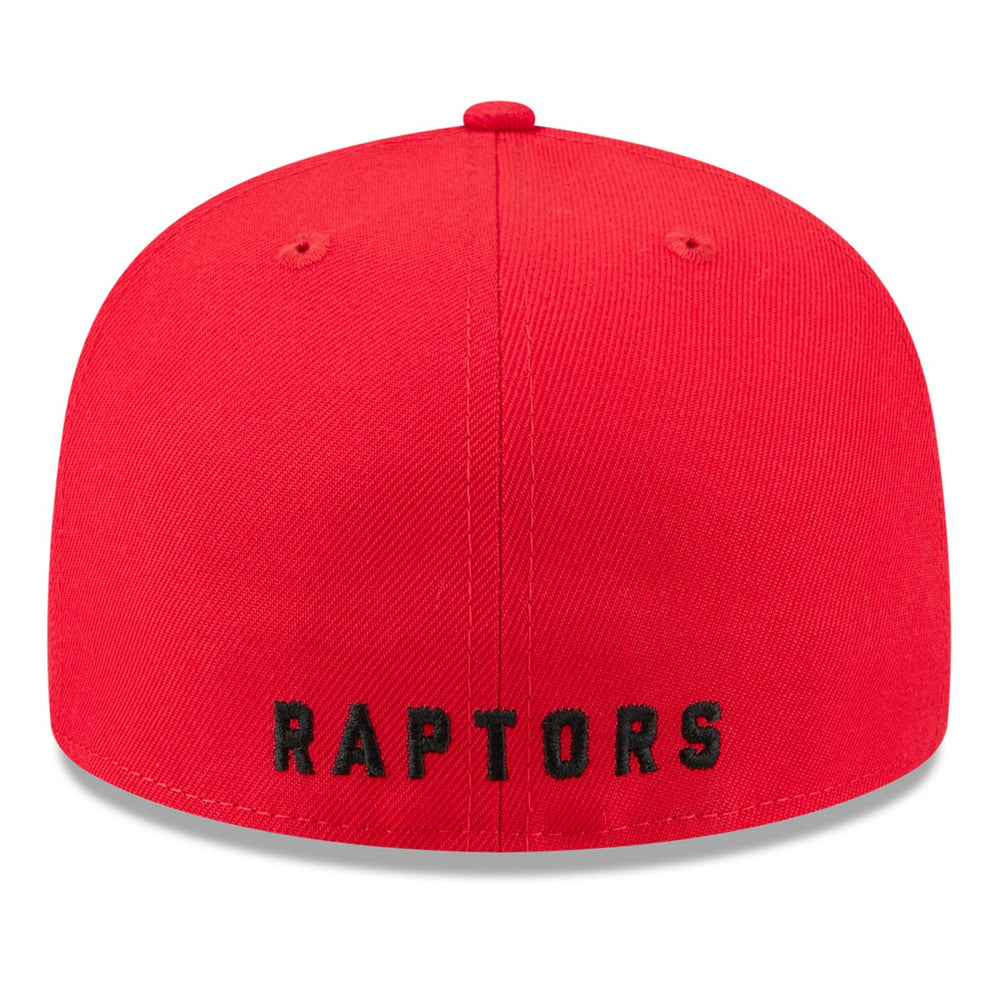 Toronto Raptors 2025 NBA Tip Off Split Panel 59FIFTY Fitted Hat White/Red - New Era