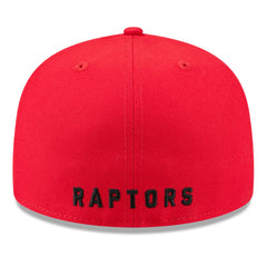 Toronto Raptors 2025 NBA Tip Off Split Panel 59FIFTY Fitted Hat White/Red - New Era