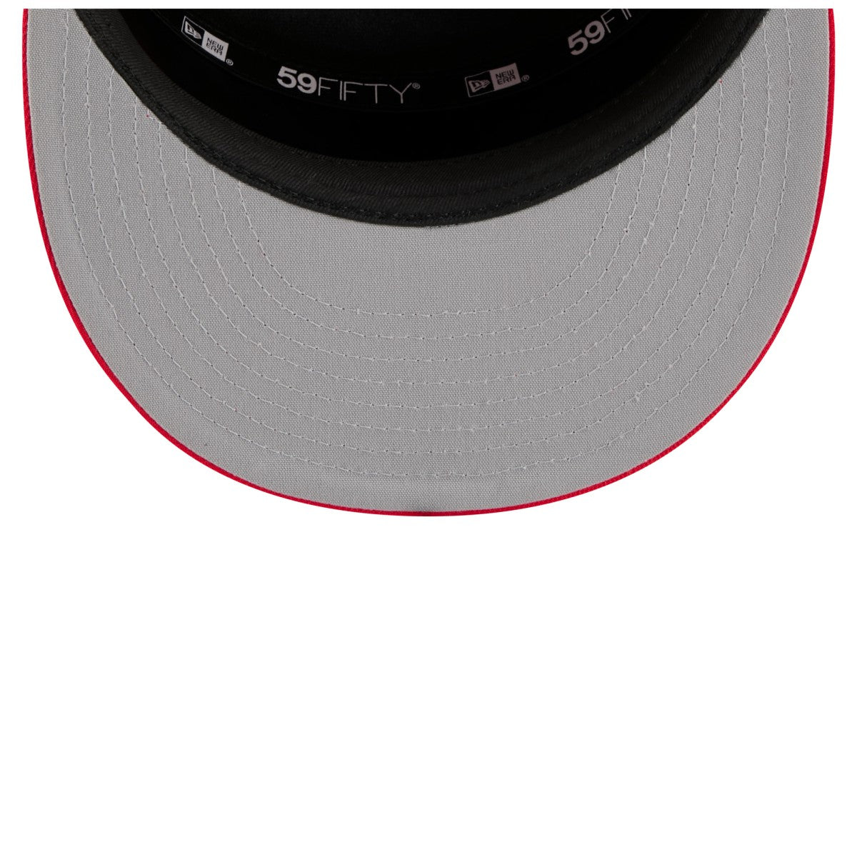 Toronto Raptors 2025 NBA Tip Off Split Panel 59FIFTY Fitted Hat White/Red - New Era