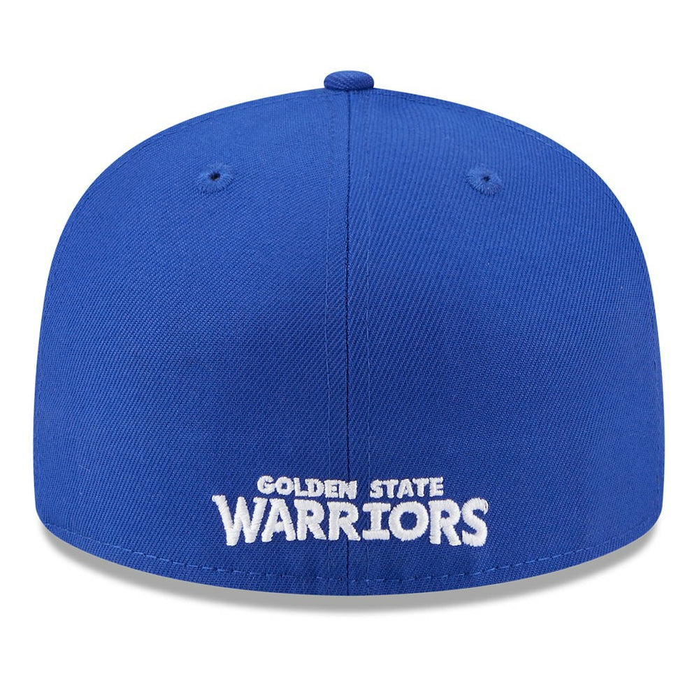 Golden State Warriors 2025 NBA Tip Off Split Panel 59FIFTY Fitted Hat White/Royal - New Era
