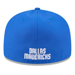 Dallas Mavericks 2025 NBA Tip Off Split Panel 59FIFTY Fitted Hat White/Blue - New Era