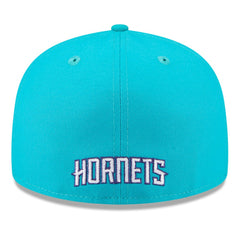 Charlotte Hornets 2025 NBA Tip Off Split Panel 59FIFTY Fitted Hat White/Teal - New Era