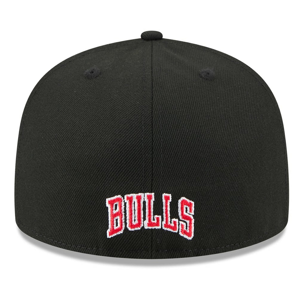 Chicago Bulls 2025 NBA Tip Off Split Panel 59FIFTY Fitted Hat White/Black - New Era