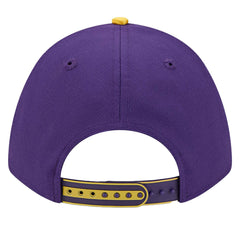 Los Angeles Lakers 2025 NBA Tip Off M-Crown A-Frame 9FORTY Adjustable Hat White/Purple - New Era