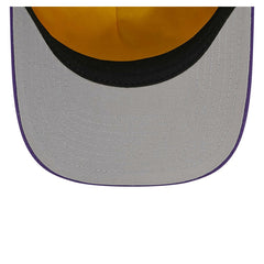 Los Angeles Lakers 2025 NBA Tip Off M-Crown A-Frame 9FORTY Adjustable Hat White/Purple - New Era