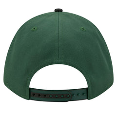 Milwaukee Bucks 2025 NBA Tip Off M-Crown A-Frame 9FORTY Adjustable Hat White/Hunter Green - New Era