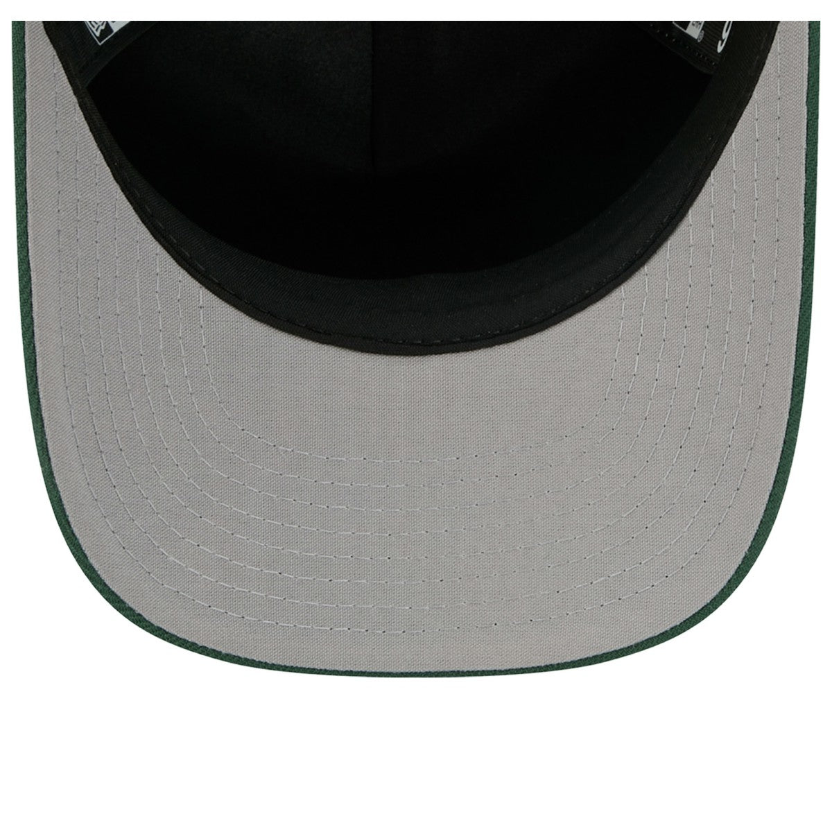 Milwaukee Bucks 2025 NBA Tip Off M-Crown A-Frame 9FORTY Adjustable Hat White/Hunter Green - New Era
