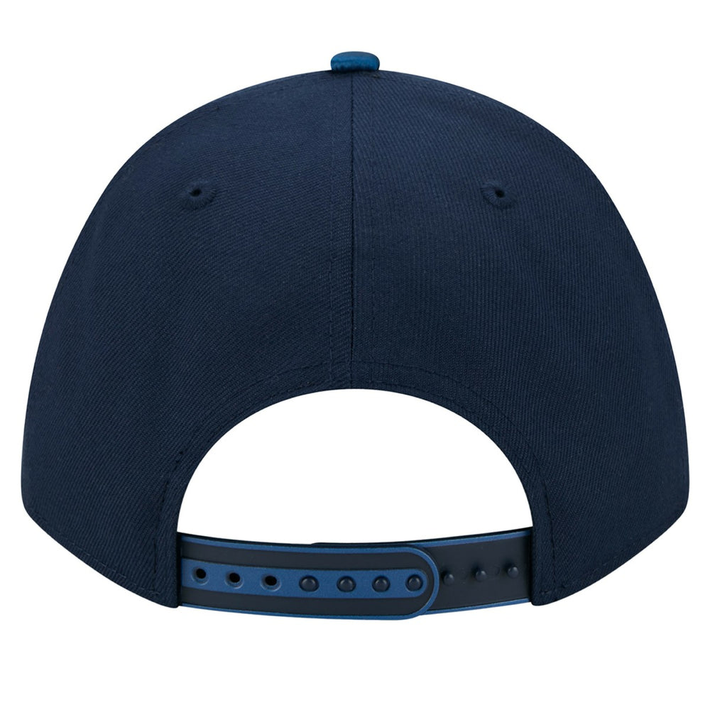 Minnesota Timberwolves 2025 NBA Tip Off M-Crown A-Frame 9FORTY Adjustable Hat White/Navy - New Era