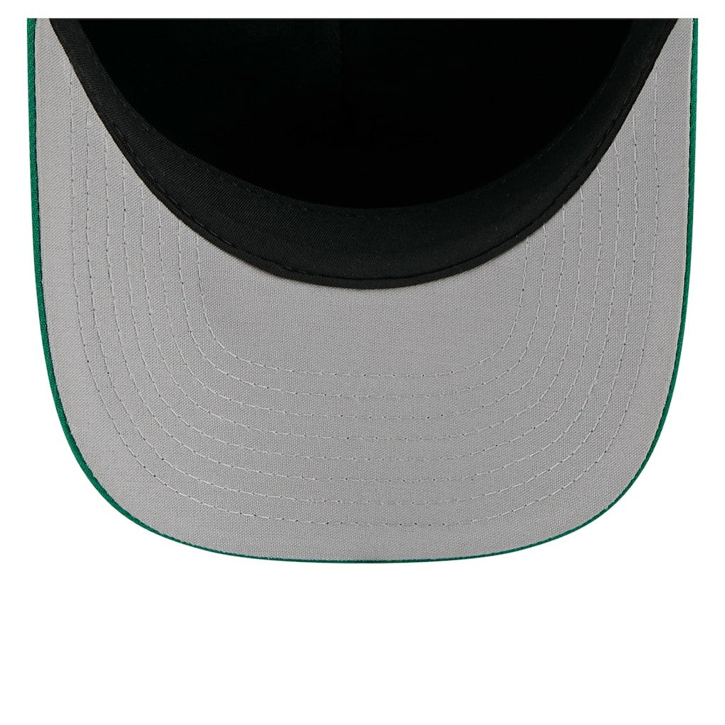 Boston Celtics 2025 NBA Tip Off M-Crown A-Frame 9FORTY Adjustable Hat White/Kelly Green - New Era