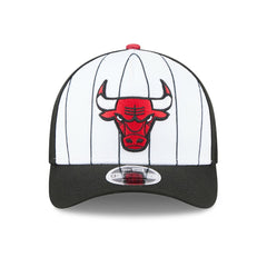 Chicago Bulls 2025 NBA Tip Off M-Crown A-Frame 9FORTY Adjustable Hat White/Black - New Era outlet