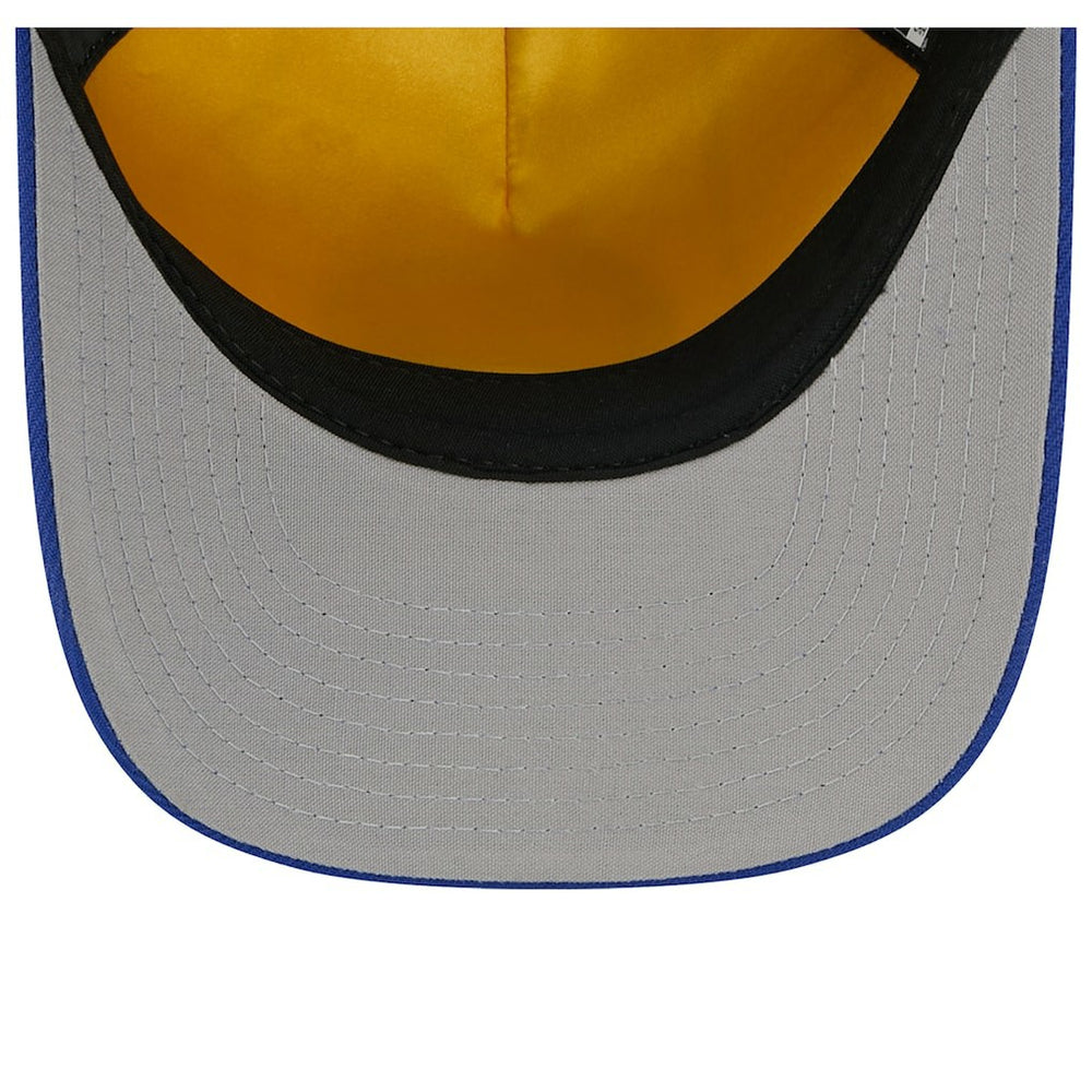 Golden State Warriors 2025 NBA Tip Off M-Crown A-Frame 9FORTY Adjustable Hat White/Royal - New Era